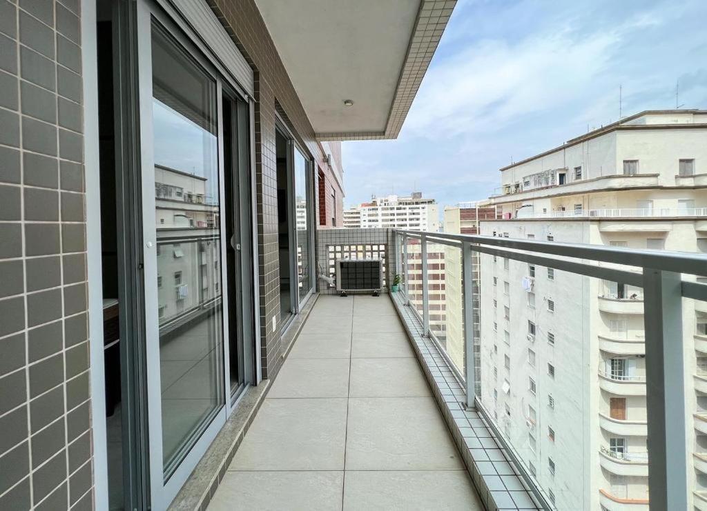 Flat Vista Mar Em Santos Apartment Exterior photo